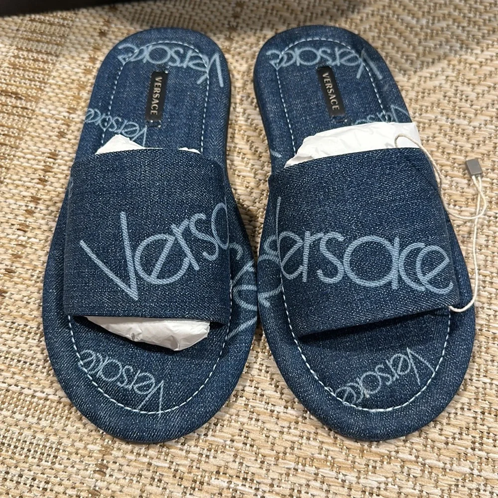 Versace Denim Sandals - Picture 4 of 5